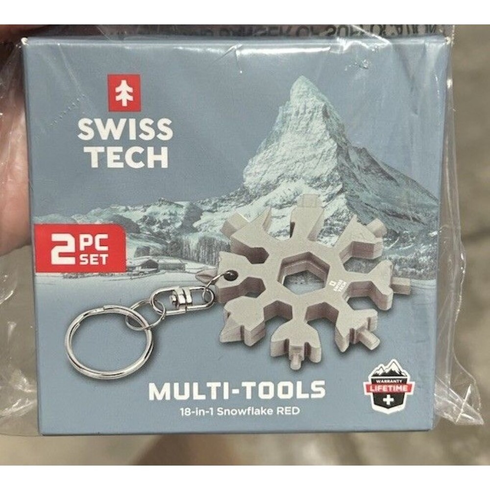 Set Of 2 swiss tech multi tool 18 In 1 - Colors Vary